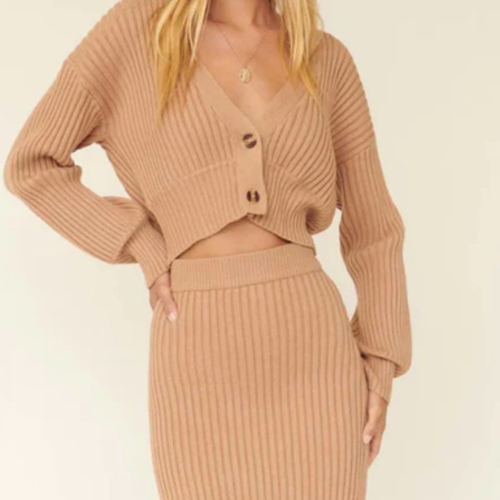 Ruthie Grace Cardigan and Skirt Set